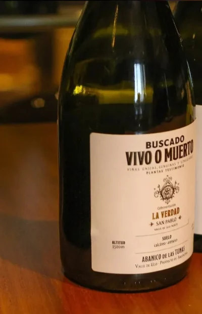 Buscado Vivo o Muerto La Verdad San Pablo Chardonnay - Imagen 2
