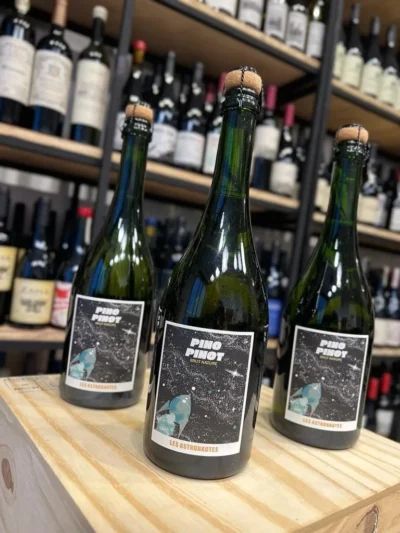 Les Astronautes Pino Pinot Brut Nature - Imagen 5