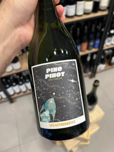 Les Astronautes Pino Pinot Brut Nature - Imagen 4