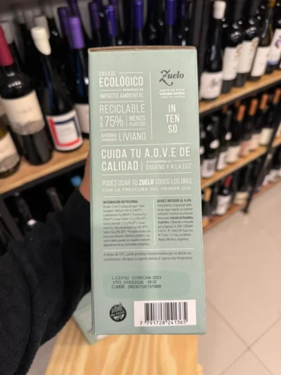 Aceite de Oliva Zuelo Zuelo Intenso Bag in Box 2L - Imagen 5